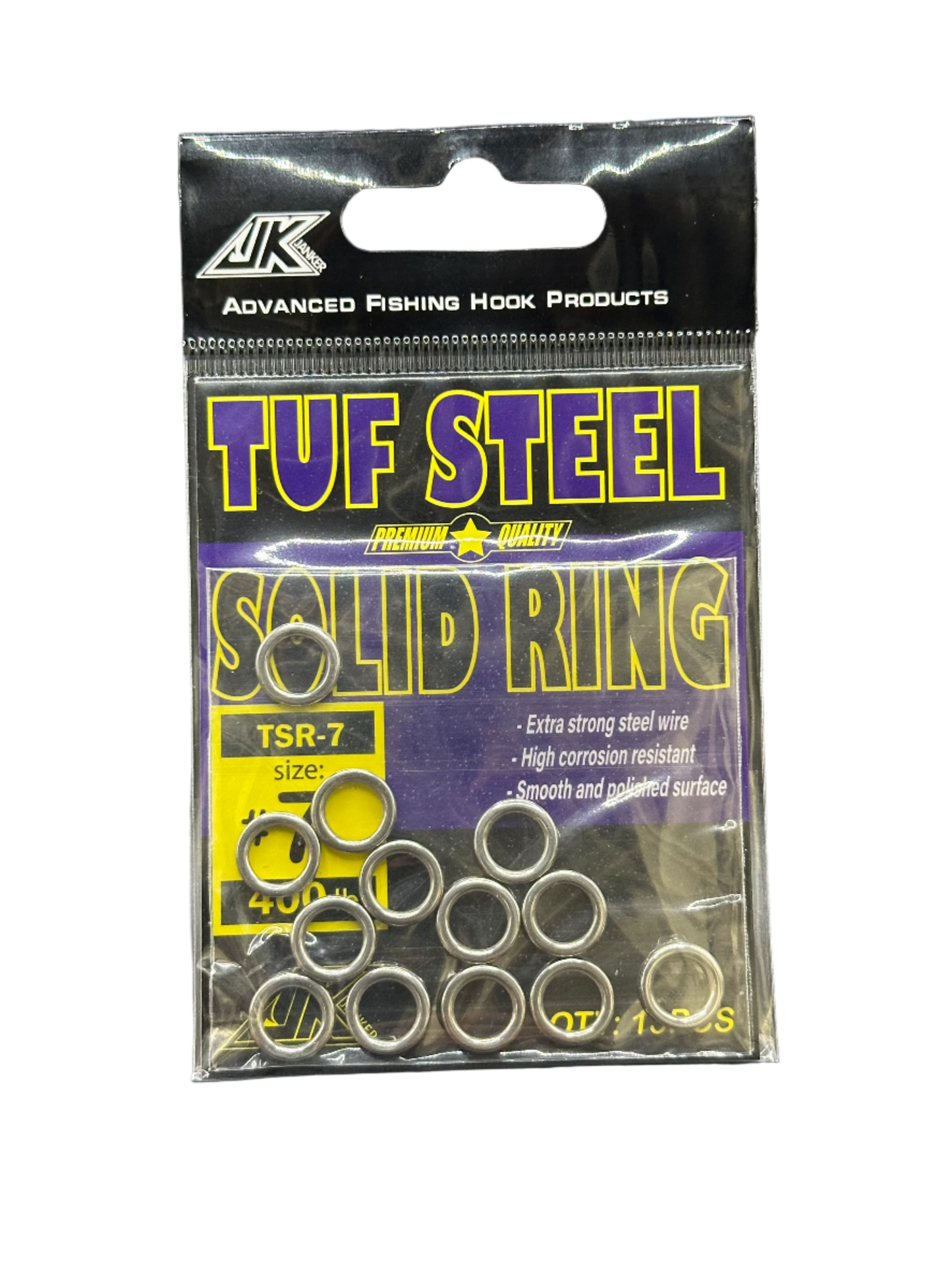 TUFF STEEL SOLID RINGS